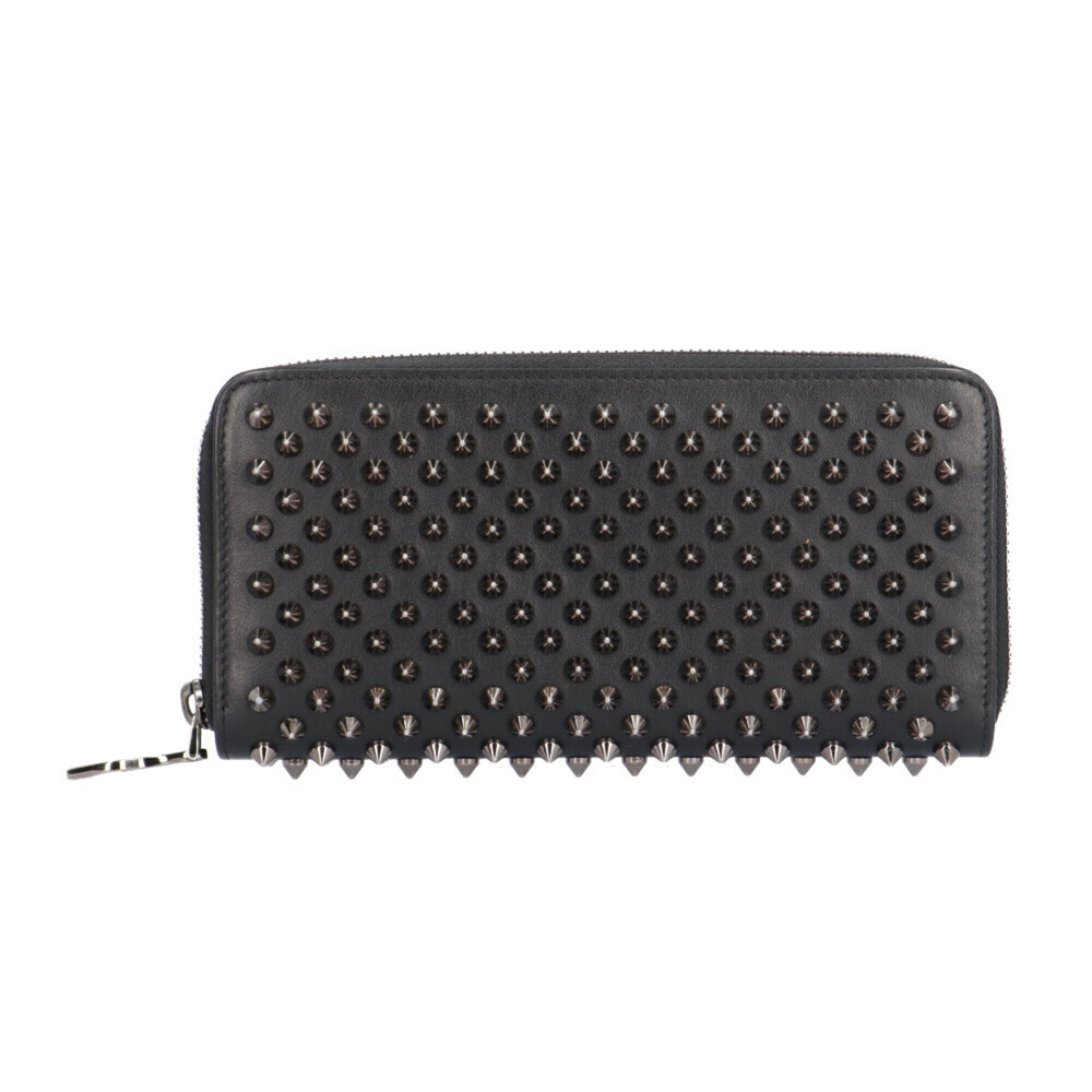 Christian Louboutin Spike Stud Panettone Long Wallet, Calfskin 1175099, Men's... - Picture 1 of 9